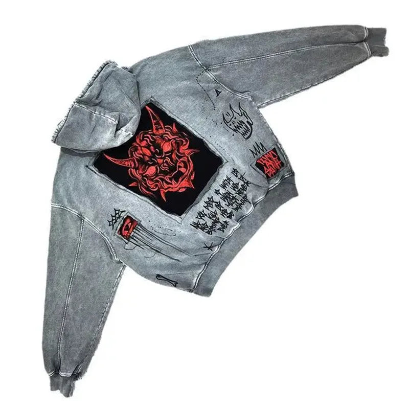 Devil Zipper Hoodie