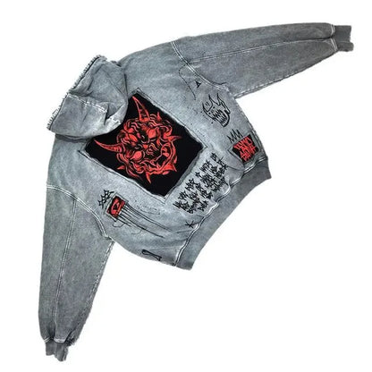 Devil Zipper Hoodie