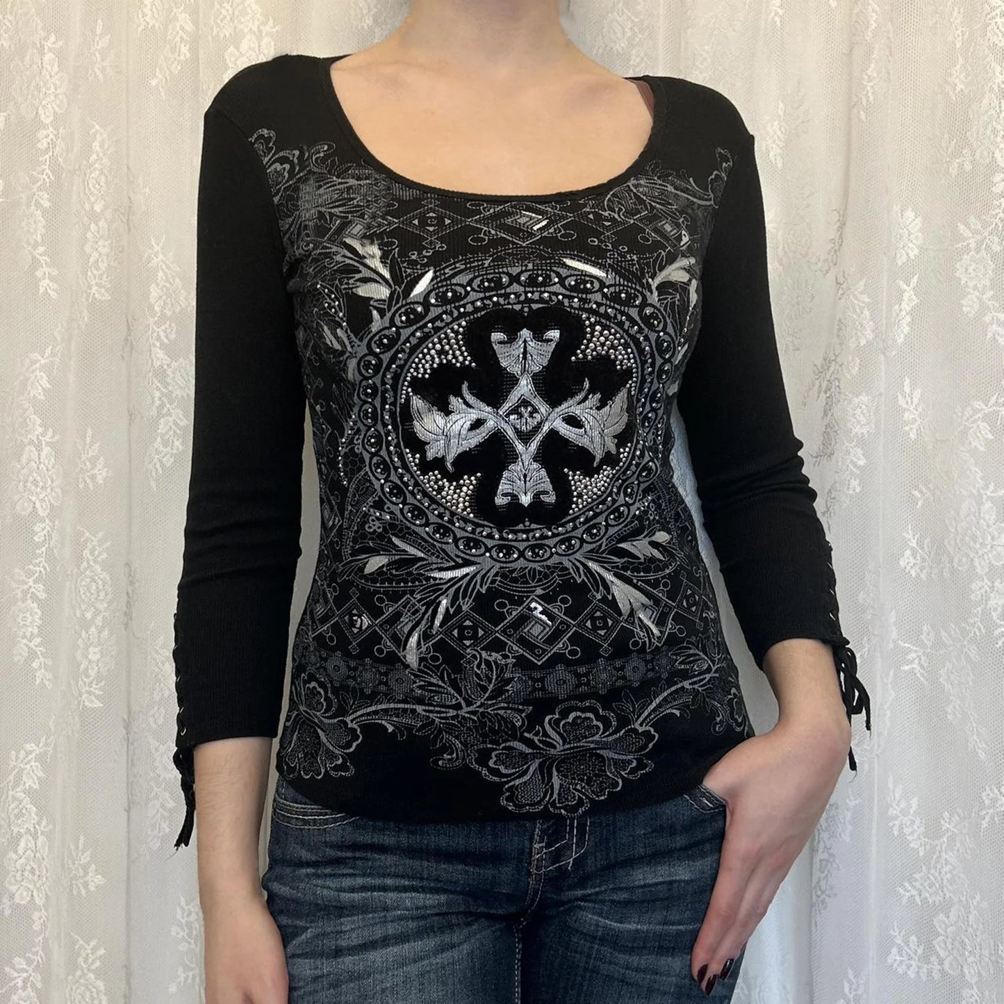 2000s Grunge Women Shirt