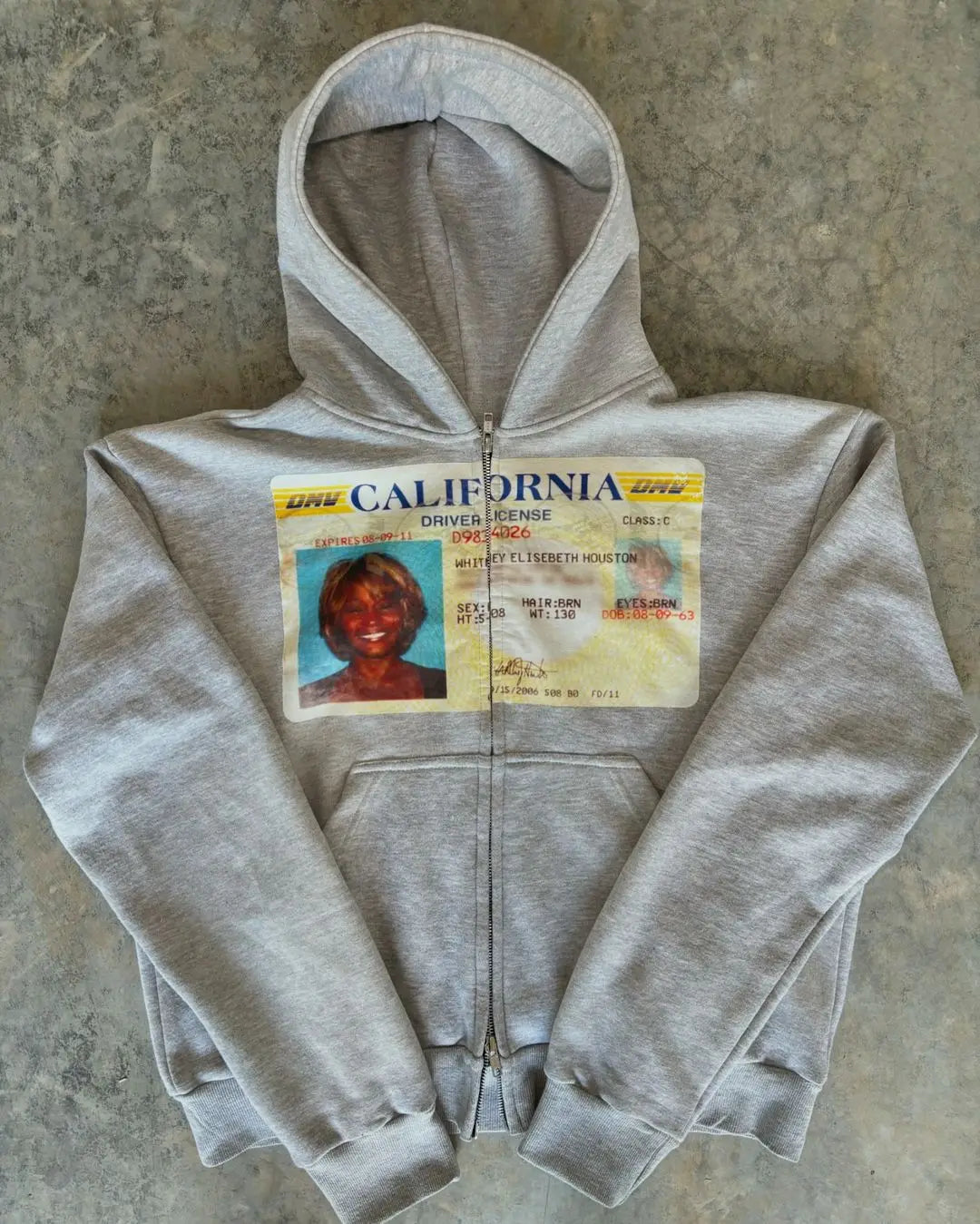 Weißes Sweatshirt „USA“