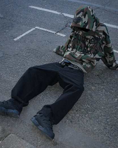 Dark Camouflage type Hoodie
