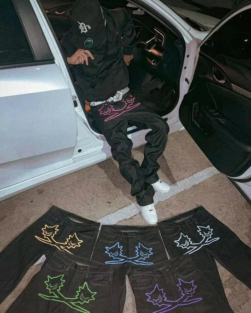 Y2K baggy jeans - DRACO COUTURE