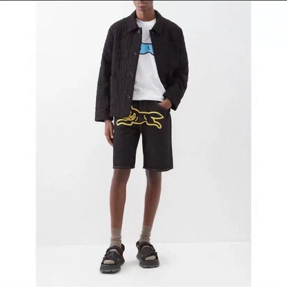Y2K denim shorts