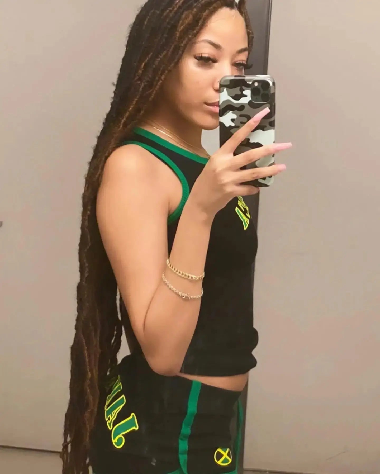 Crop top JAMAICA Y2K - DRACO COUTURE