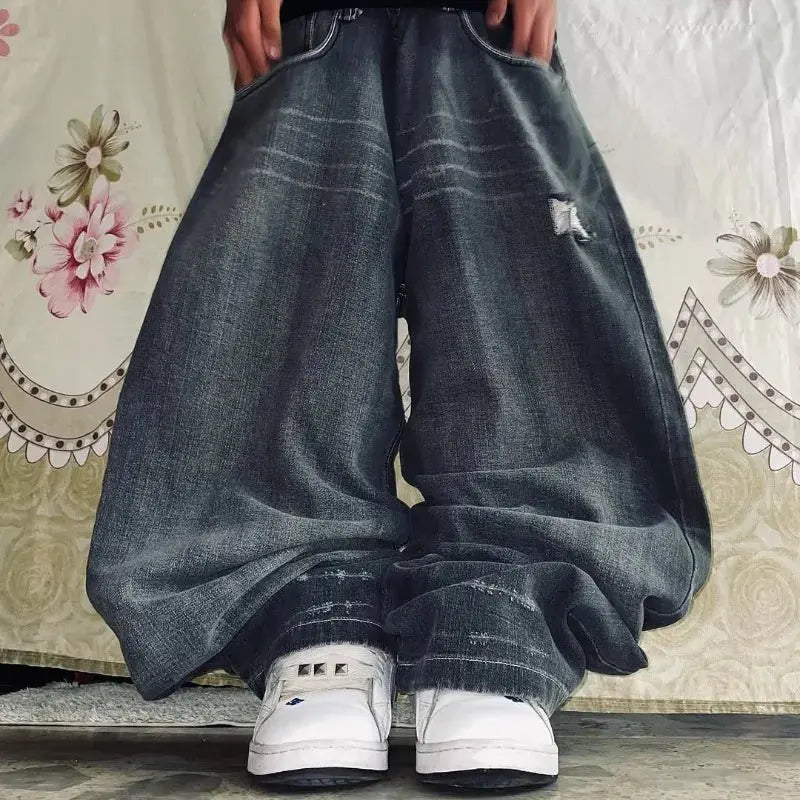 Old Baggy Jeans Y2K - DRACO COUTURE