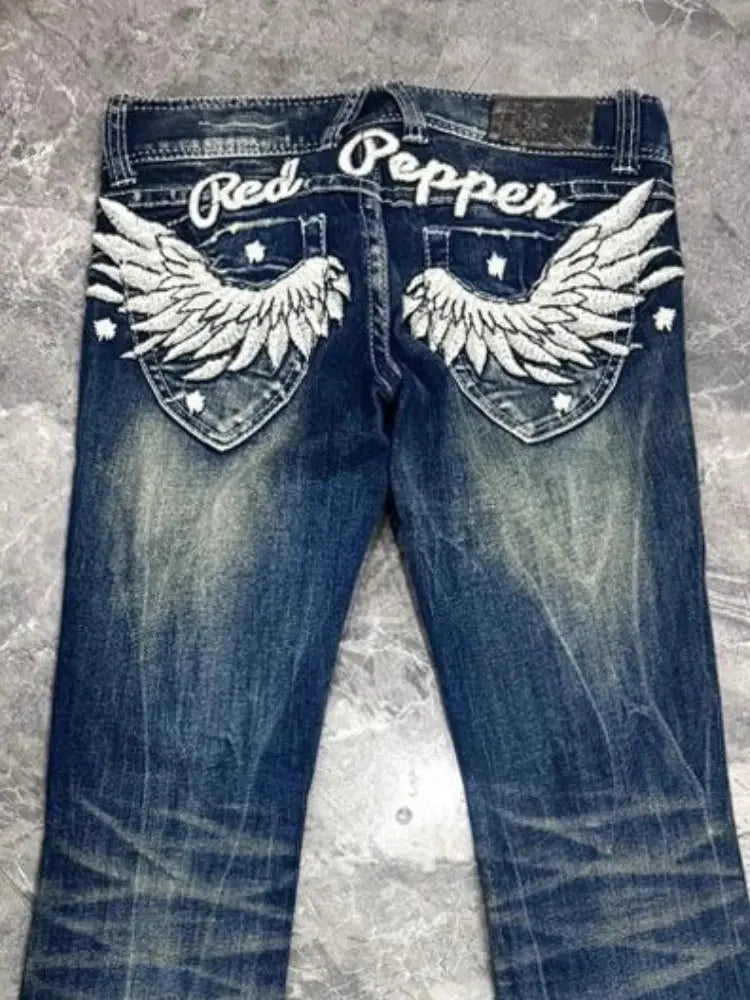 American Babe Subculture Low Rise Jeans Vintage - DRACO COUTURE