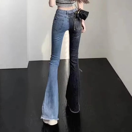 Damskie Flared Jeans