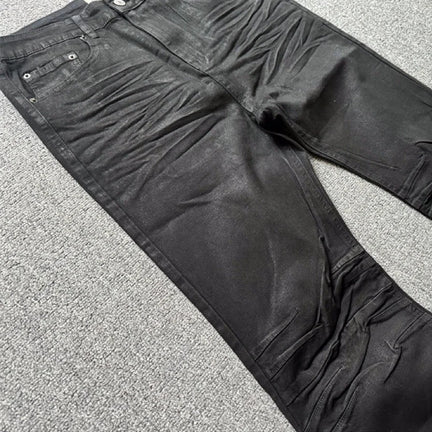 American Retro Flared Jeans Black