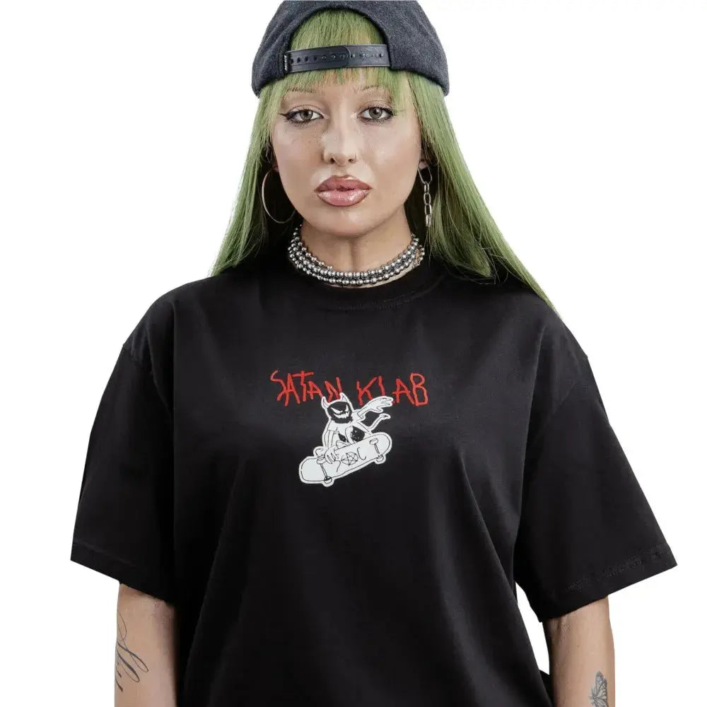 T-shirt Satan KLAB Y2K - DRACO COUTURE