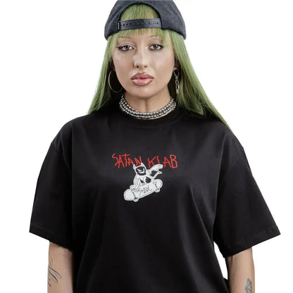T-shirt Satan KLAB Y2K - DRACO COUTURE