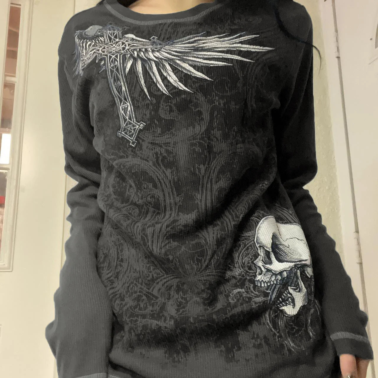 2000s Grunge Women Shirt