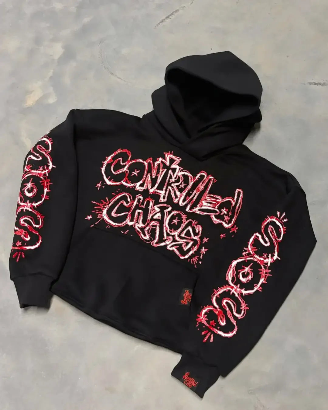 Anime Flammen Hoodie