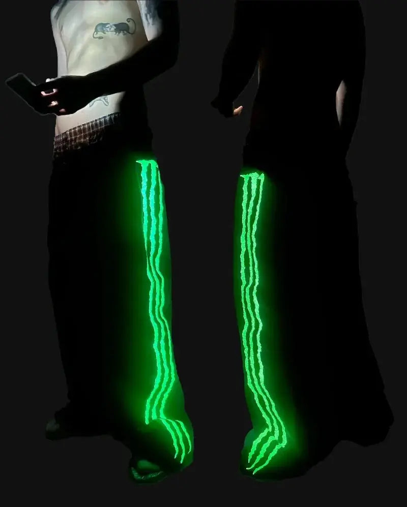 Monster Glow in Dark Pants - DRACO COUTURE