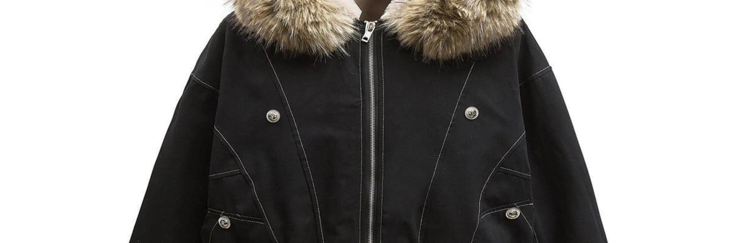 Vintage Y2K Winterjacke