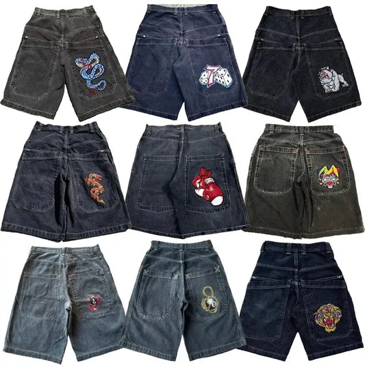 Y2K Baggy Shorts - DRACO COUTURE