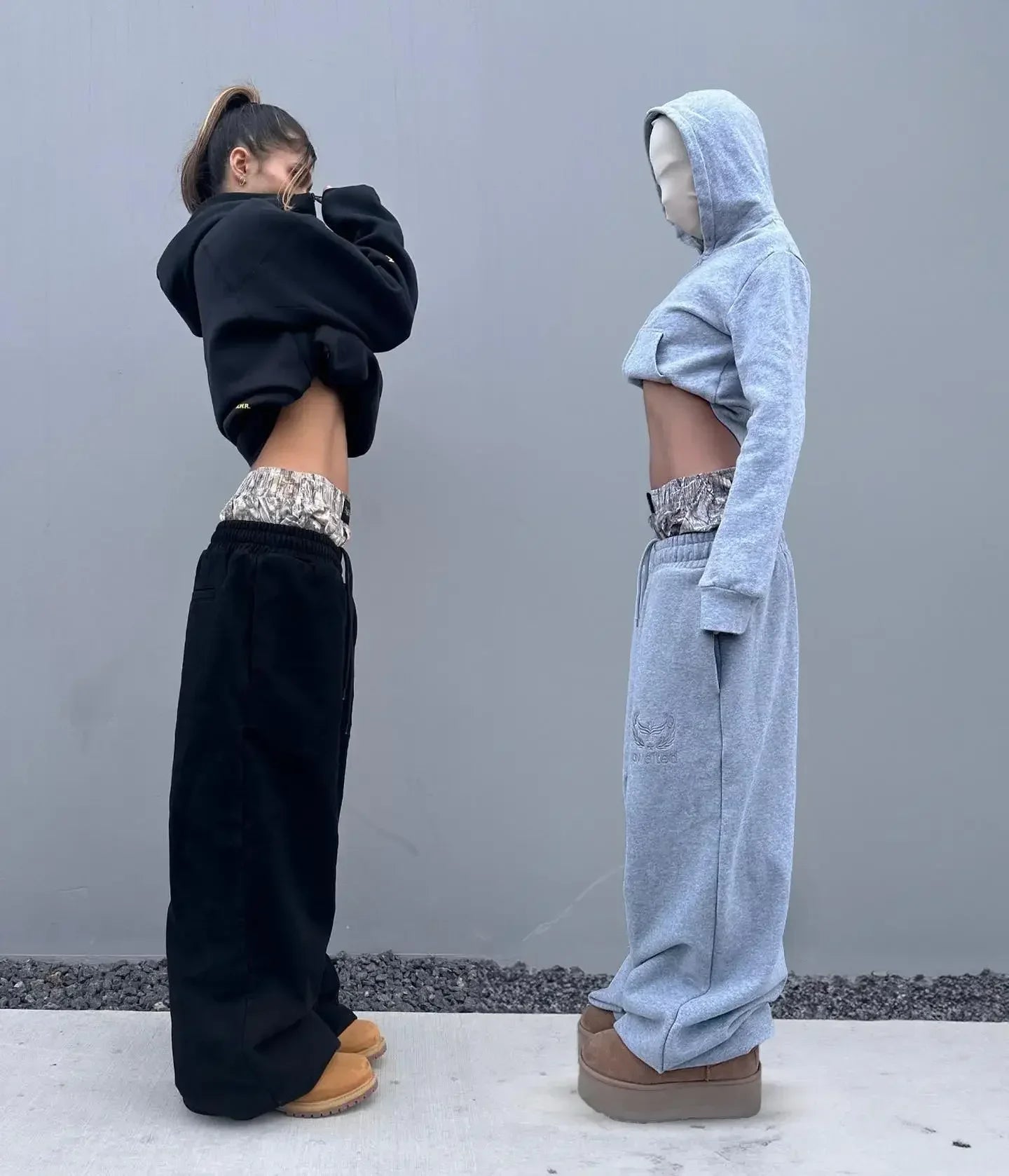 4-Streifen-Streetwear-Hose