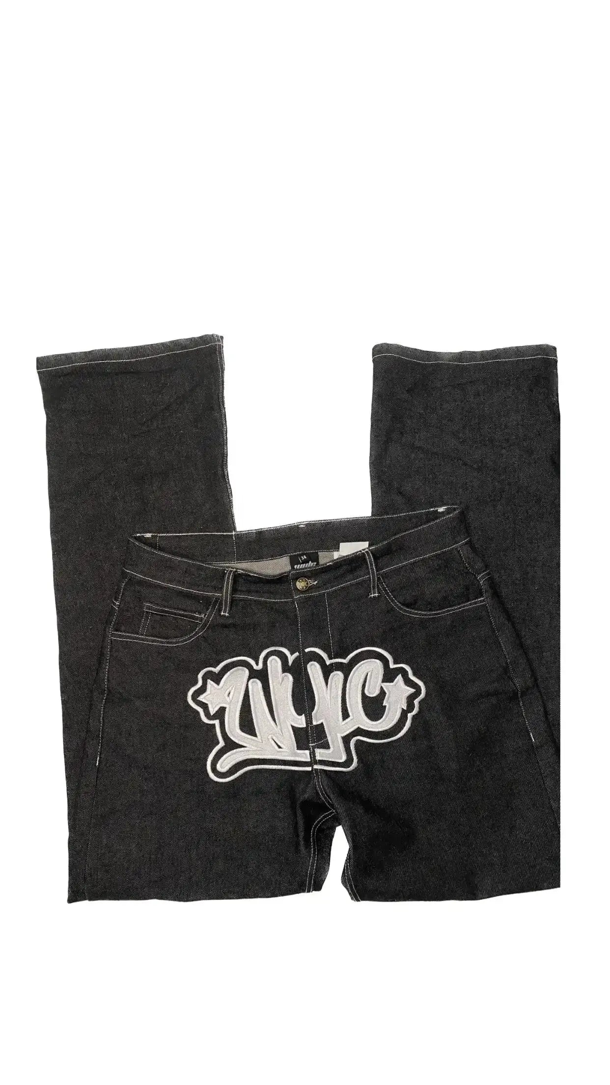 Y2K Black Vintage Pants - DRACO COUTURE