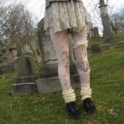 Y2K Sockings Japanese - DRACO COUTURE