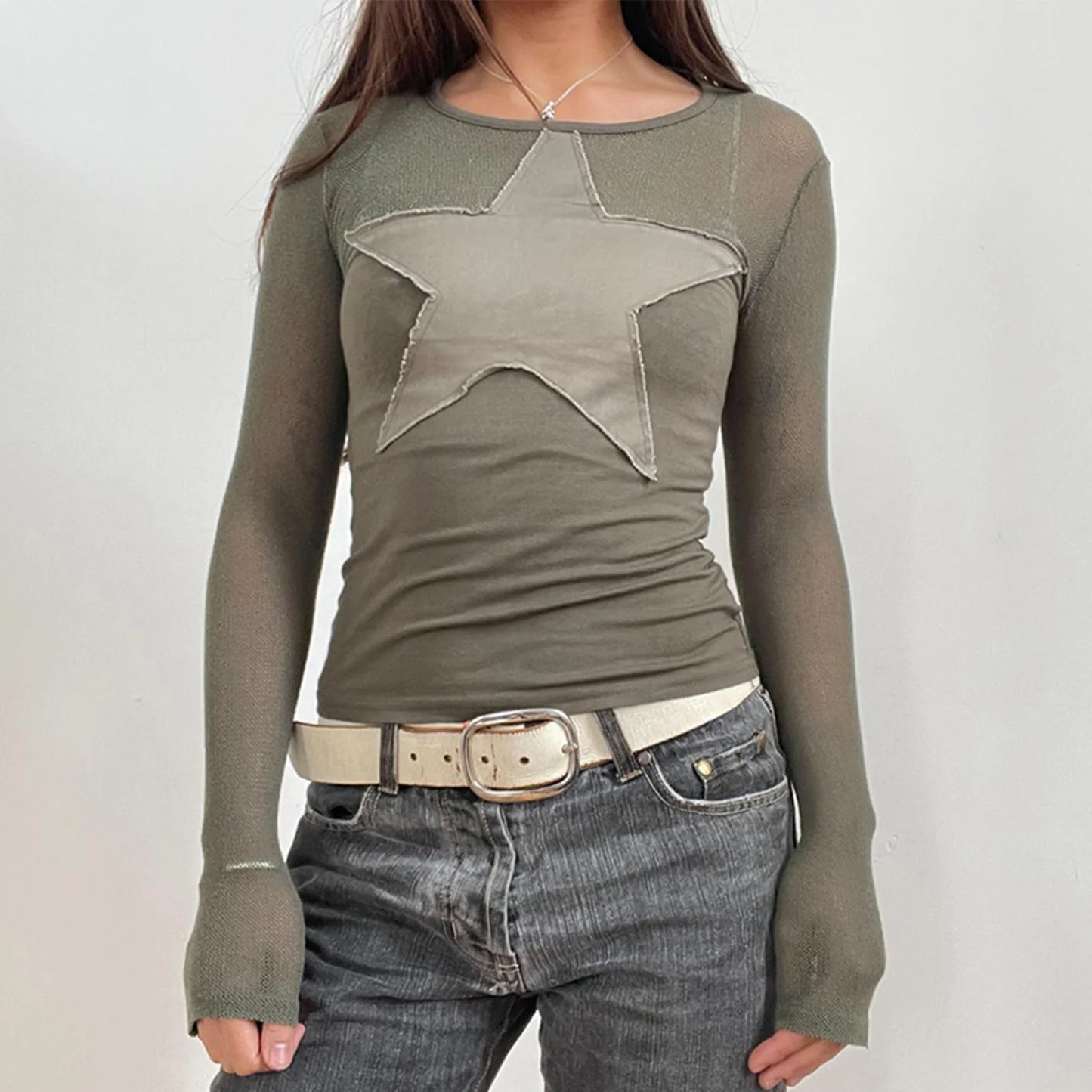 2000s Grunge Women Shirt