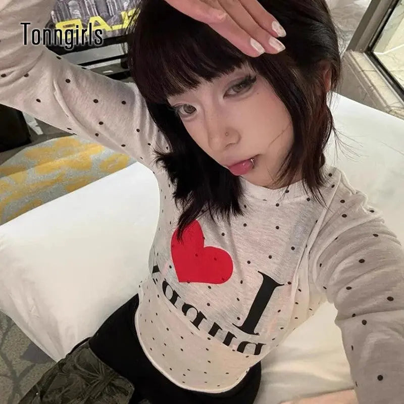 Long Sleeve Y2k Japanese - DRACO COUTURE