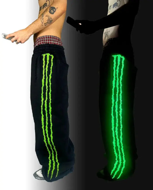 Monster Glow in Dark Pants - DRACO COUTURE