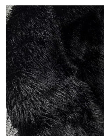 Kurtka Zimowa Faux Fur Punk