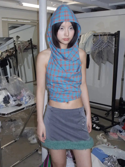 Tank Tops Backless Y2k - DRACO COUTURE