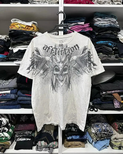 Y2K Affliction Long sleeved T shirt - DRACO COUTURE