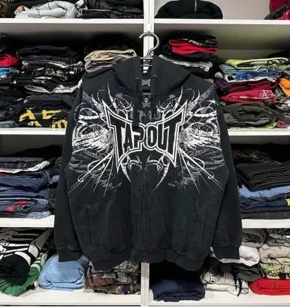 Vintage Beatles Gothic Washed Hoodie