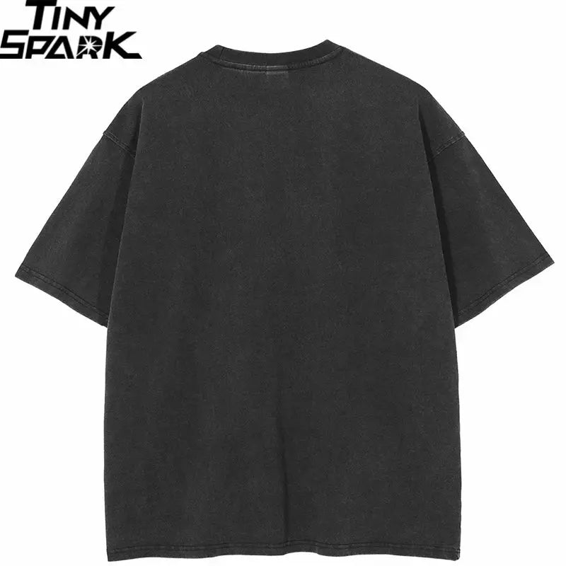 T-Shirt Red Face Y2K - DRACO COUTURE