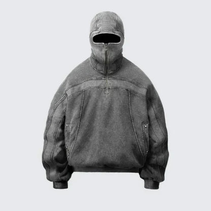 Balaclava Washed Hoodie