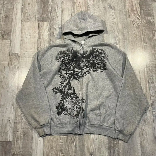 Gothic Skull Hoodie