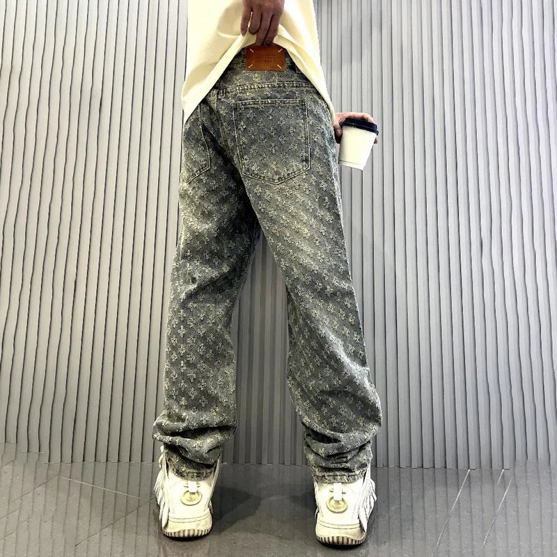Löcher Streetwear Jeans 