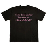 Pink Letters T-shirt - DRACO COUTURE
