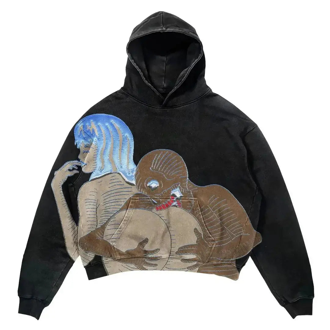 Hoodie Y2k - DRACO COUTURE
