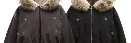 Vintage Kurtka Zimowa Y2K