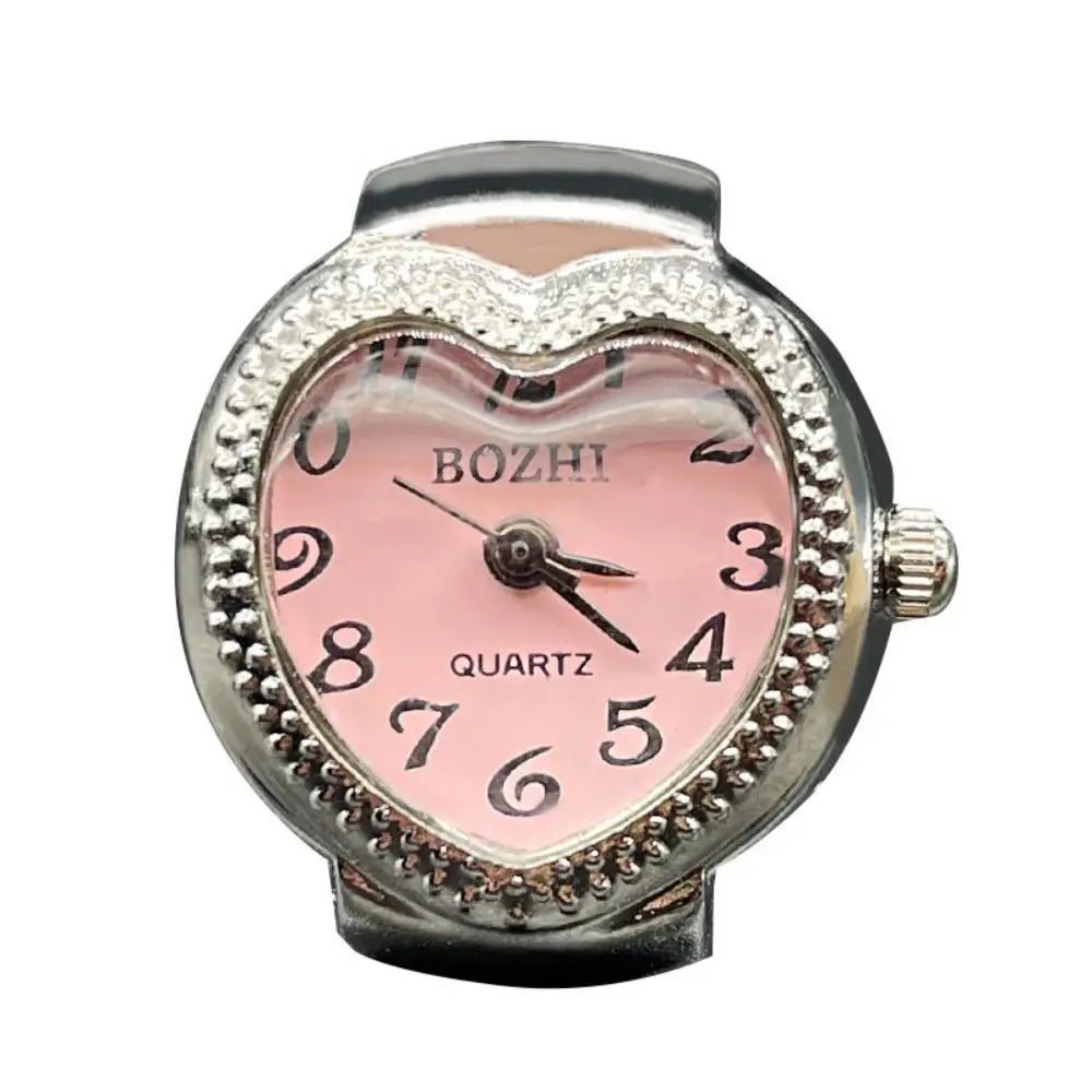 Y2k Vintage Clock Heart Shape