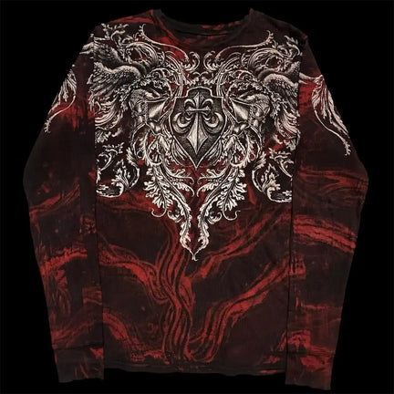 Longsleeve Gothic Skull