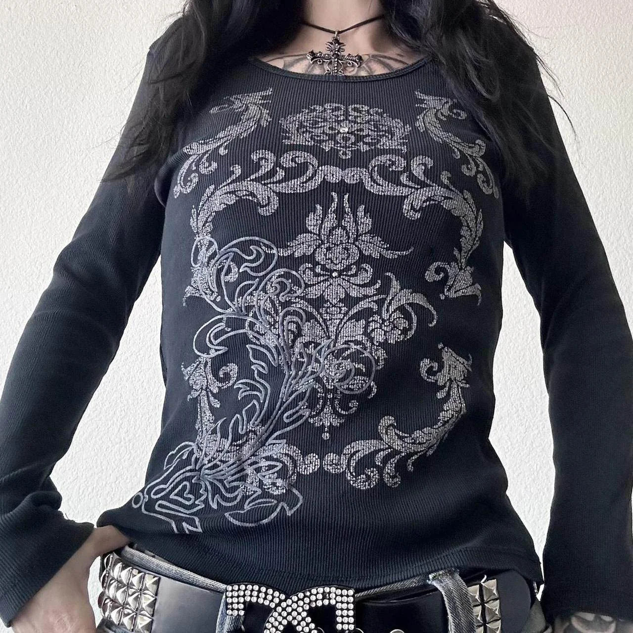 2000s Grunge Women Shirt