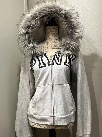 Wolf Zip Hoodie