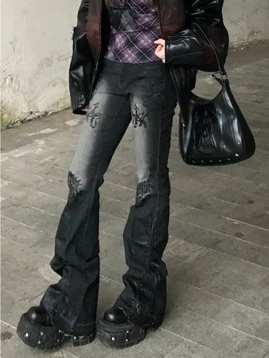 Y2K-Jeans für Damen