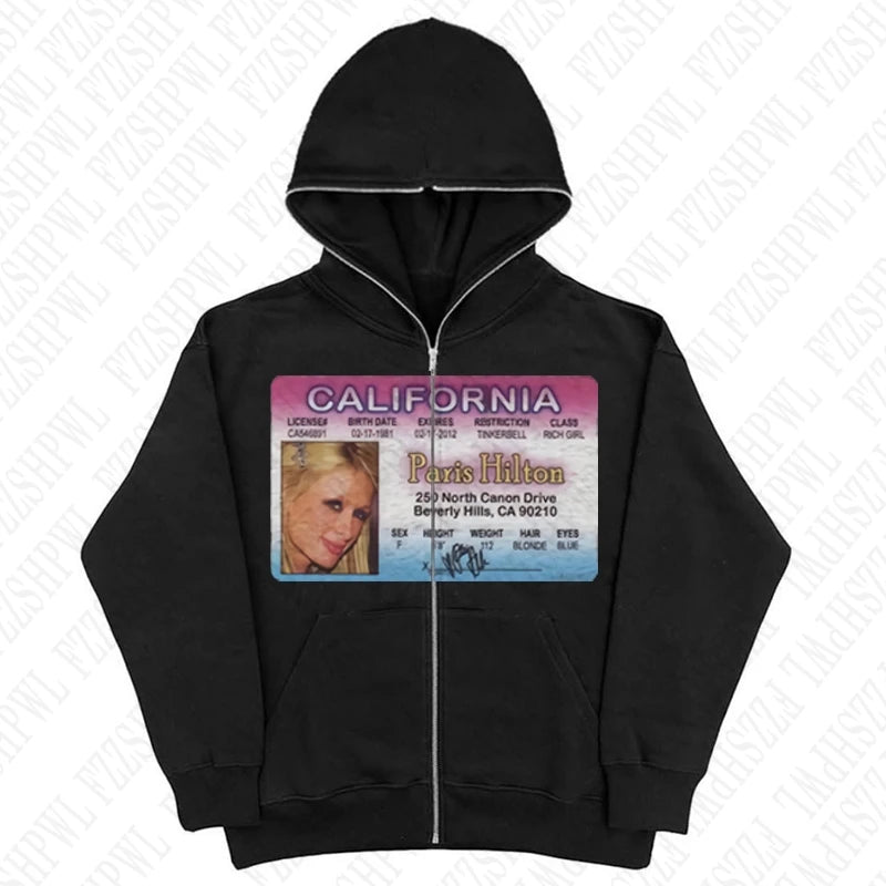 Paris ID ZIP HOODIE