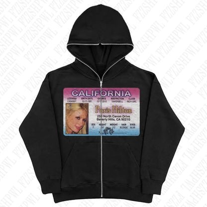 Paris ID ZIP HOODIE