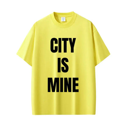 Rapper Drake City Is Mine Same Style Print T-shirt Men Women Fashion Casual T Shirts Short Sleeve Men's Hip Hop Vintage T Shirt - DRACO COUTURE