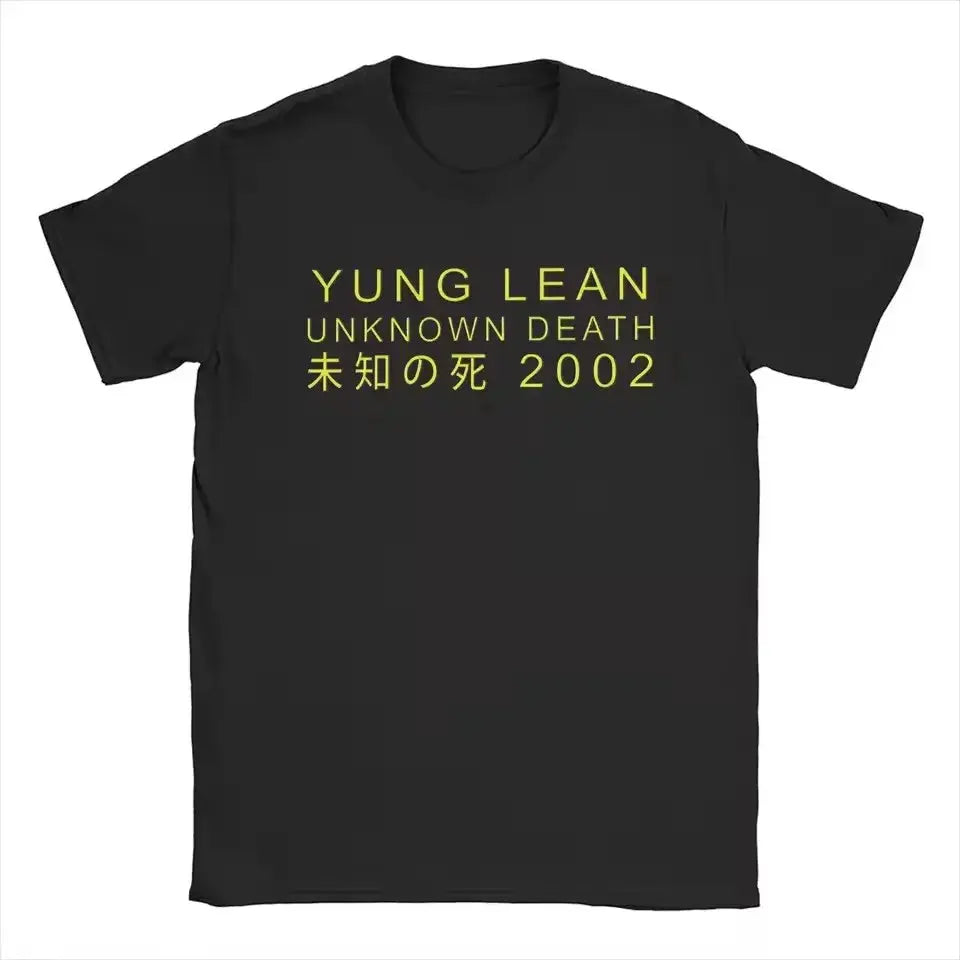 Yung Lean Unknown Death 2002 Album Tour T Shirt - DRACO COUTURE