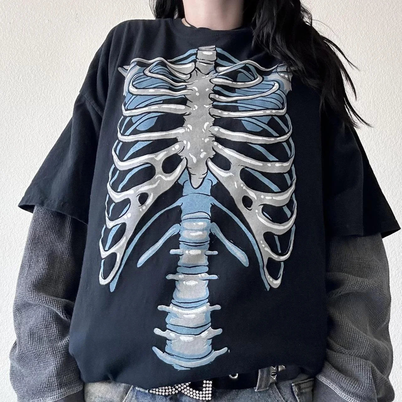 2000s Grunge Women Shirt