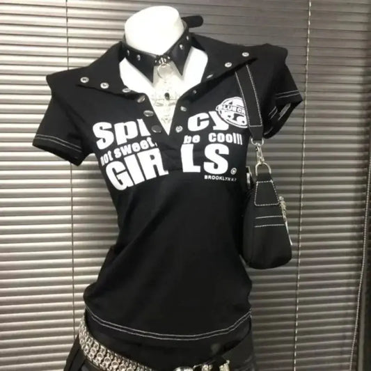Polo Tops Spicy Girls - DRACO COUTURE