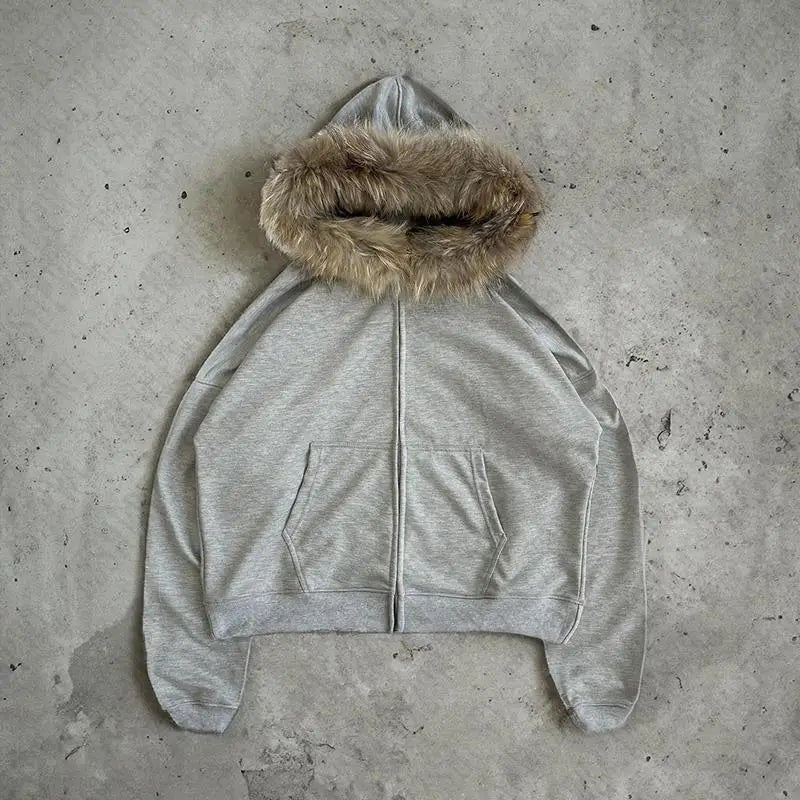 Camouflage Zip Hoodie