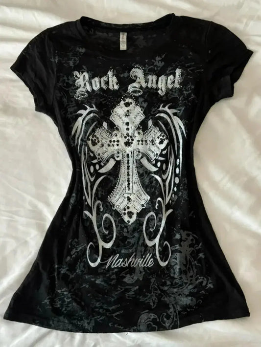 Summer Clothes 2000s T-shirts - DRACO COUTURE