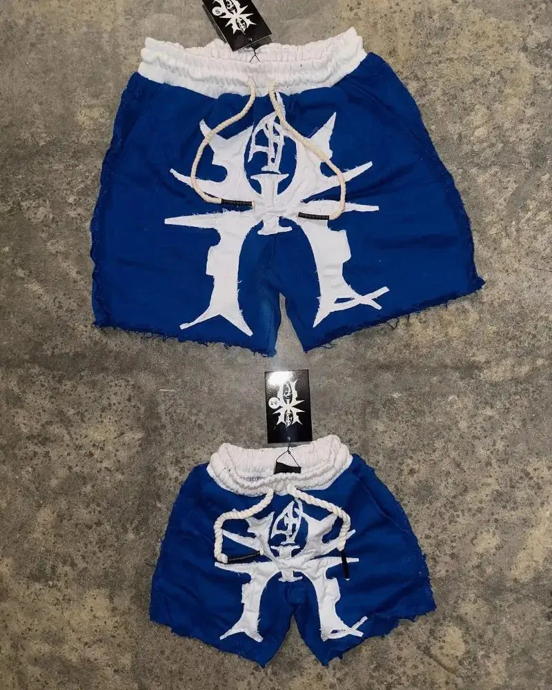 Yellow Cyber Y2K Shorts (4 kolory) - DRACO COUTURE